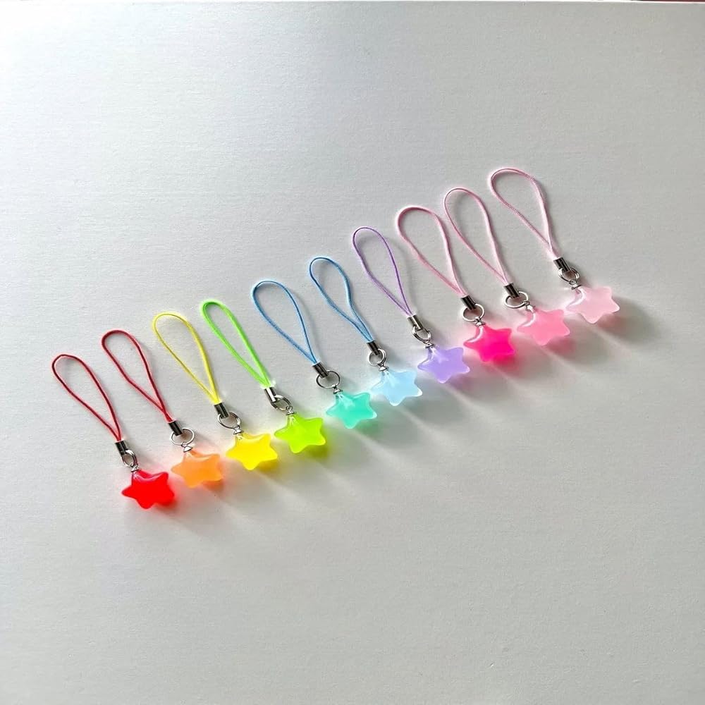 Amazon.com: KIEUUPLOAD Star Phone Charm/Tamagotchi Charm/Phone